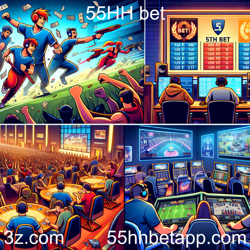 Descubra o Mundo dos E-Sports na 55HH bet